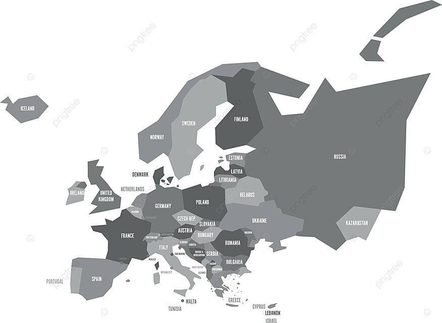 mapa europa